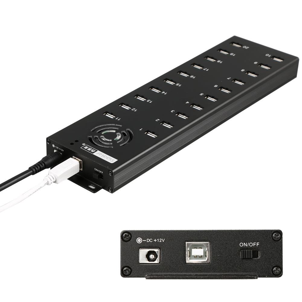 Usb Hub - Sipolar A-805P 20-portowy Hub USB 2.0