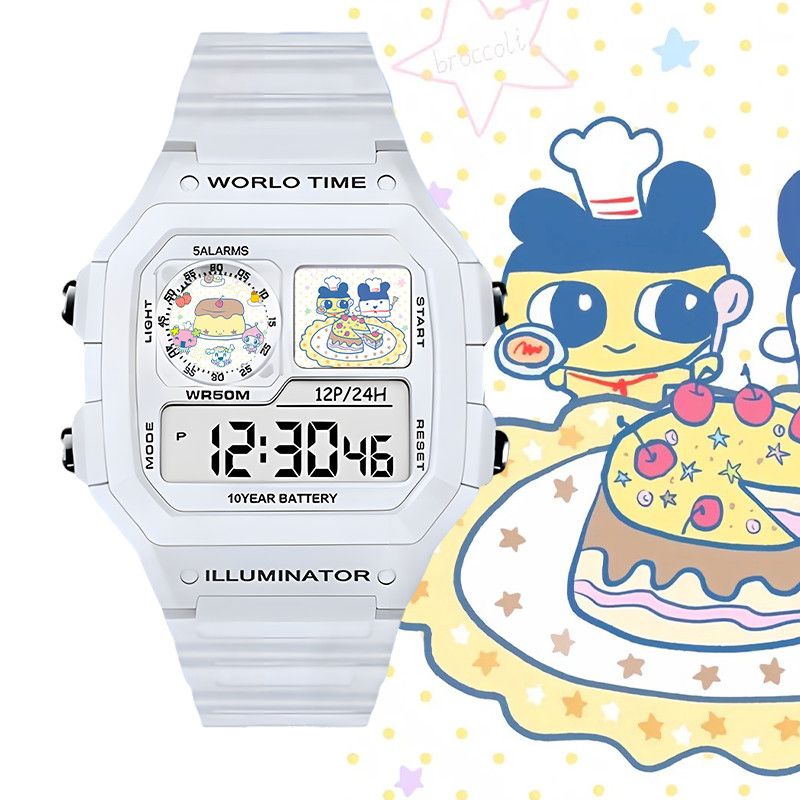 Smart Watch - Inteligentny zegarek elektroniczny Tamagotchi Big Mouth