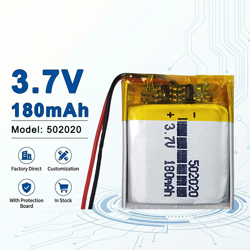 Electronics And Gadgets Ce - 502020 3.7V 180mAh Akumulator litowo-polimerowy do