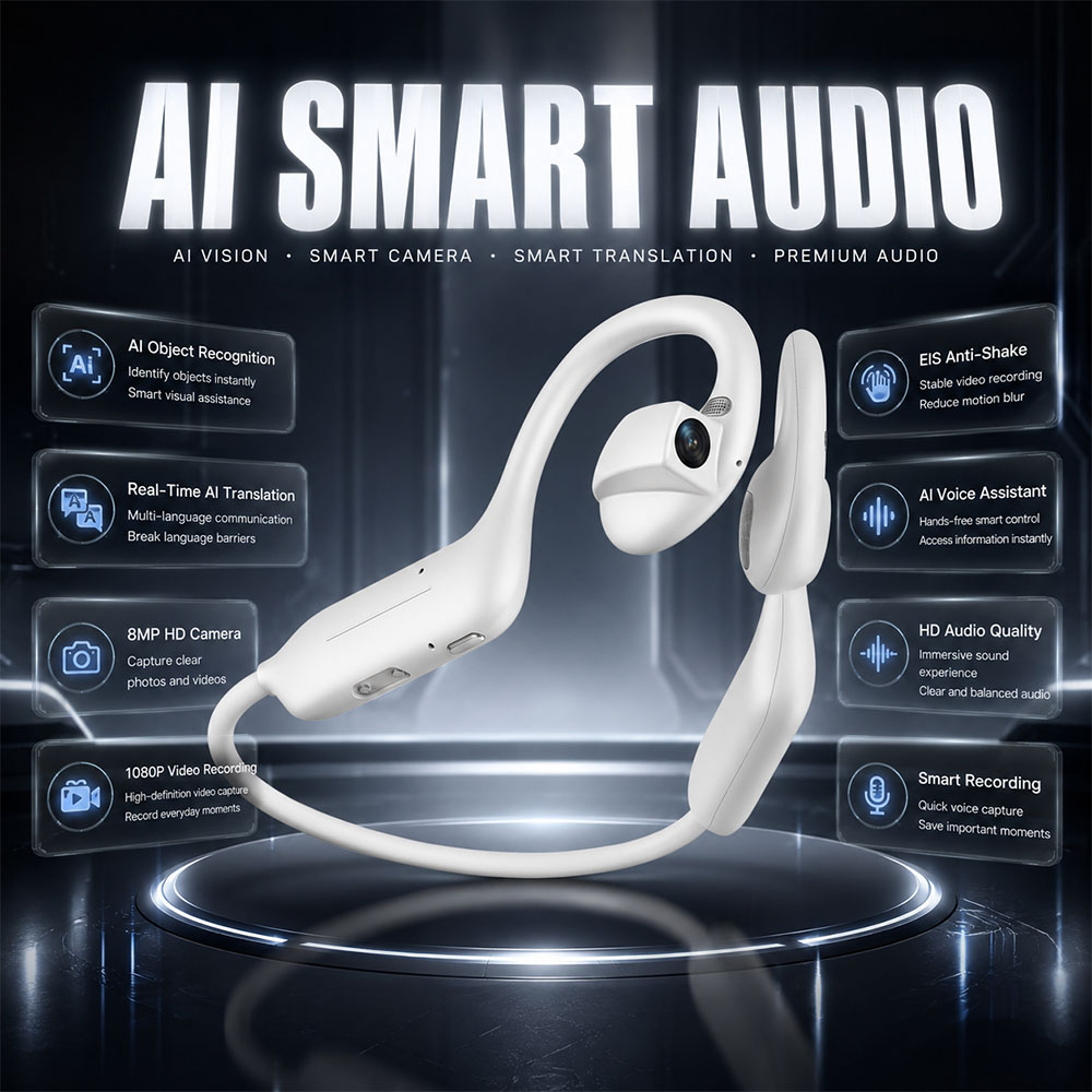 Headphones Wireless - NOWE Słuchawki Bluetooth 1080P UHD z
