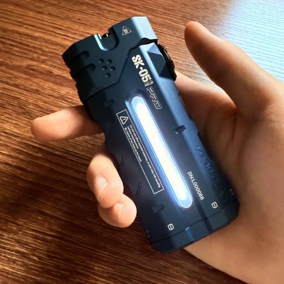 Mocna płaska latarka LED 4360L – Power Bank recenzja i cena