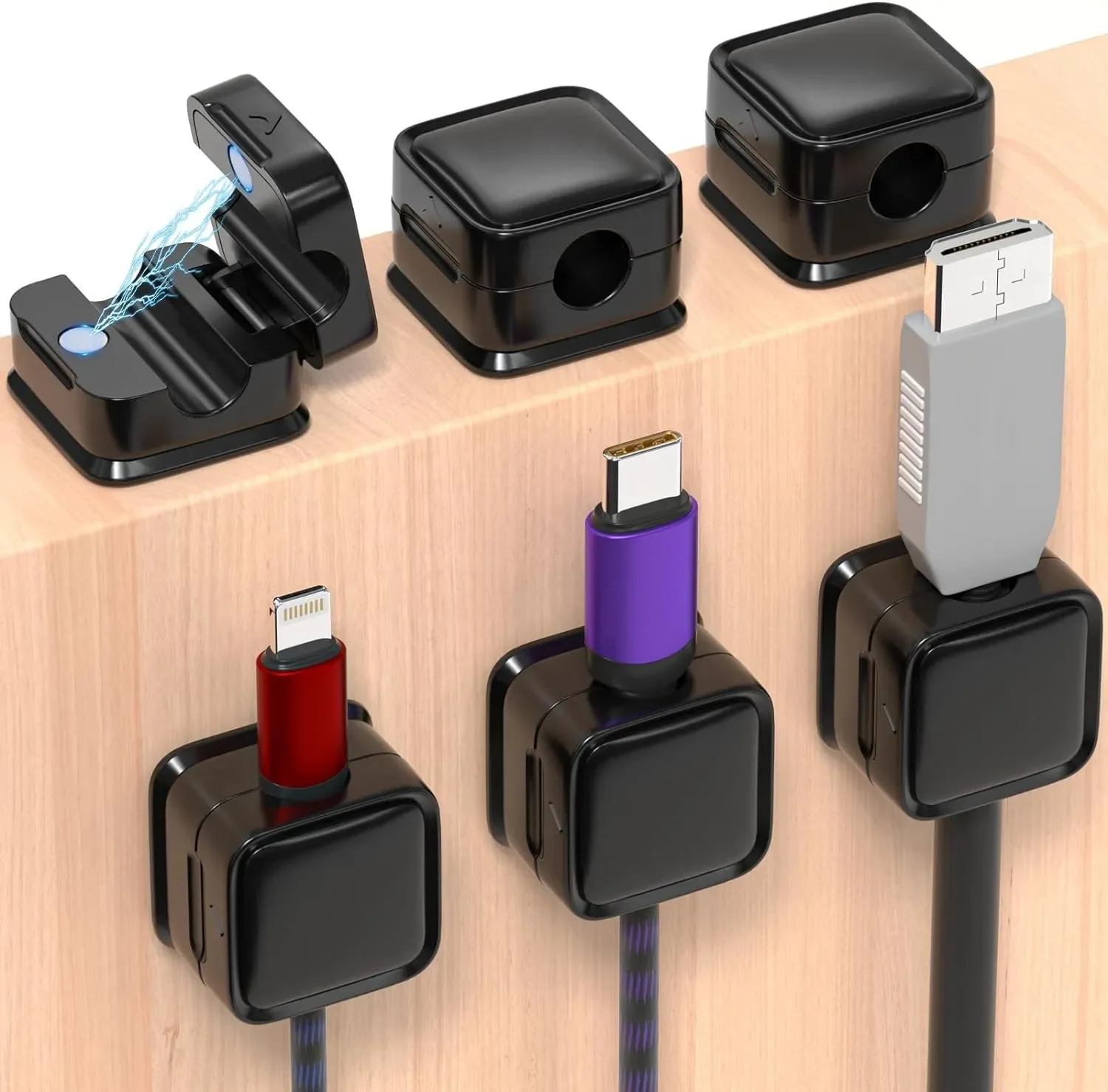 Mały organizer do kabli, magne – Cable Organizer recenzja i cena