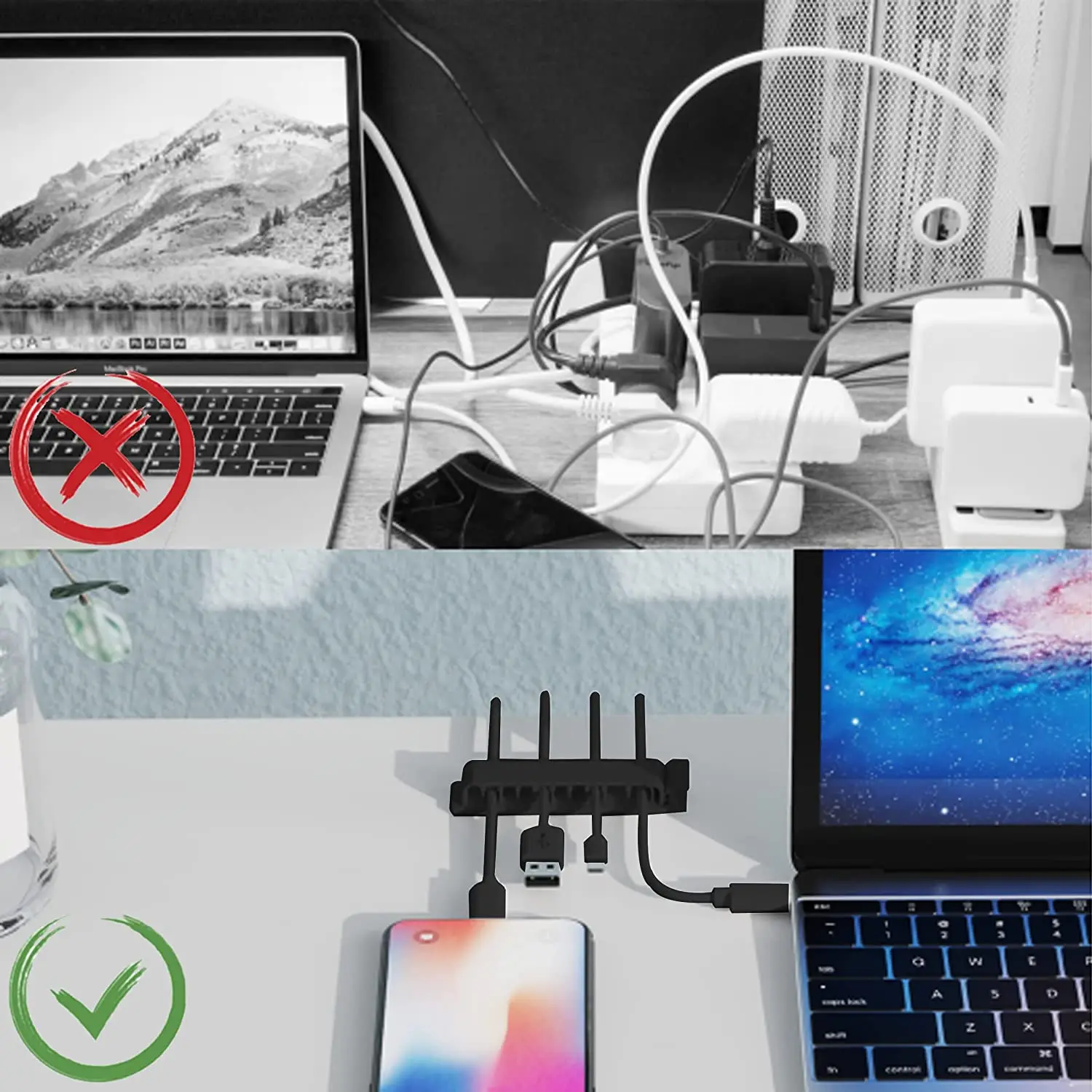 Organizer kabli, uchwyt na prz – Cable Organizer recenzja i cena