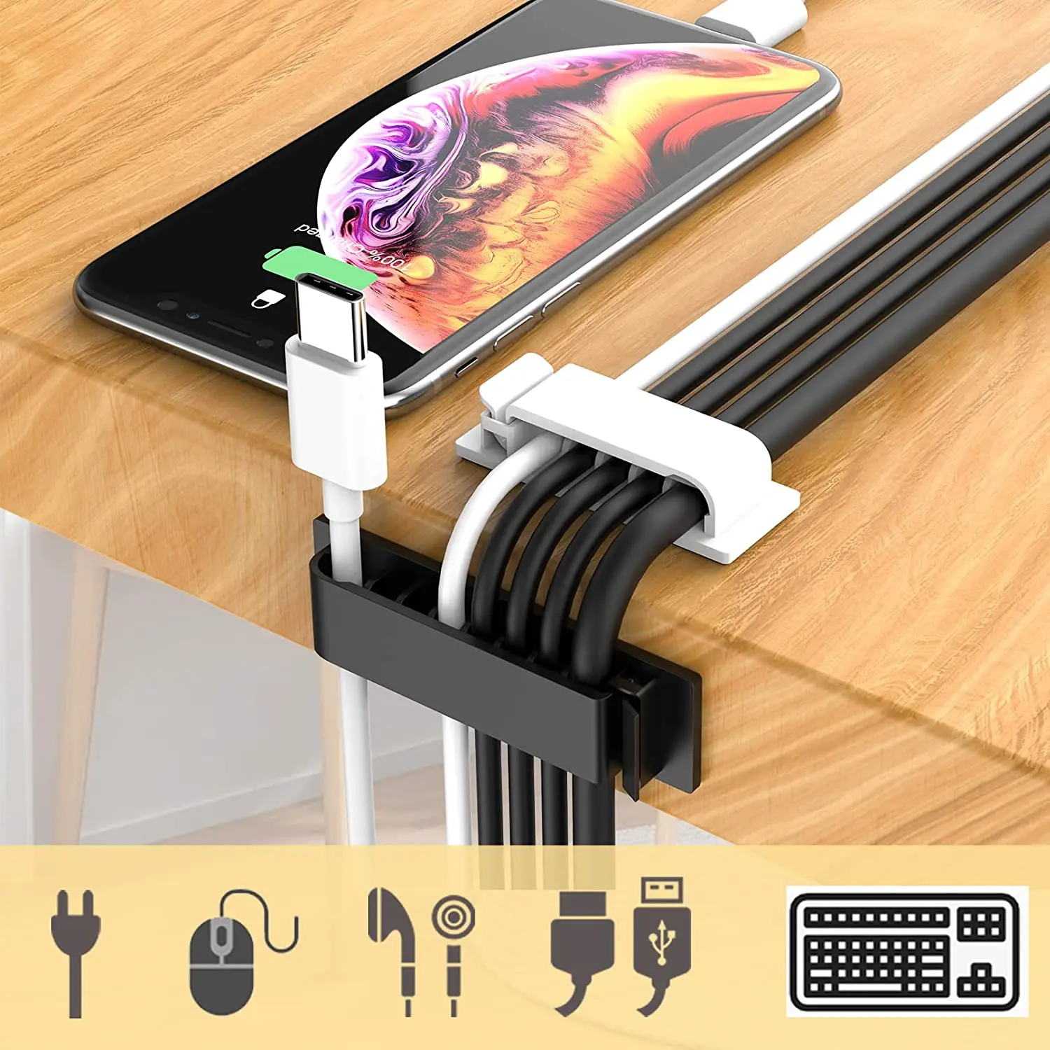 Organizer kabli, uchwyt na prz – Cable Organizer recenzja i cena
